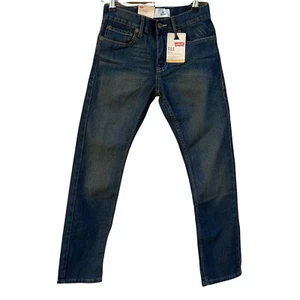 Levi’s 511 kids jeans skinny fit slim leg dirtied stretch size 12 26/26 NWT - Picture 1 of 7