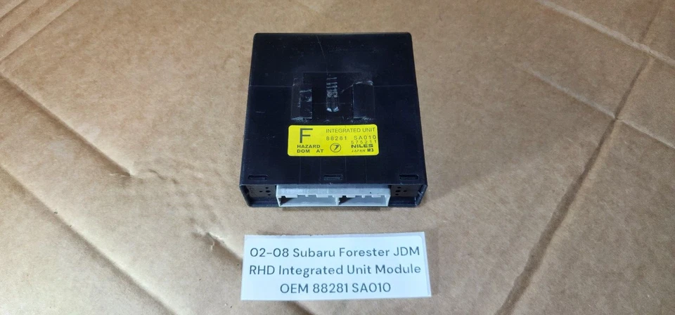 02-08 Subaru Forester JDM RHD Integrated Unit Module 88281 SA010 OEM - Image 1 of 4