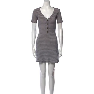 Reformation Striped Mini Dress - Size Small - Picture 1 of 3