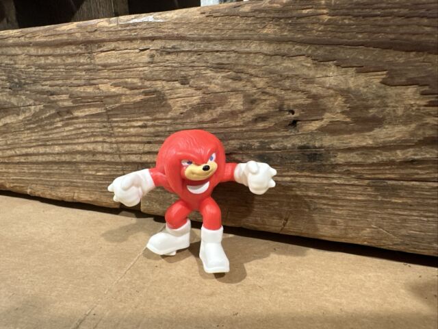 Boneco Knuckles Sonic 2 Mc Donalds Lanchefeliz Brinquedo 7