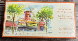 Vintage Lorcos Seife Orange Zimt Zimt Orange Seife 3er Set/Box - Bild 1 von 5