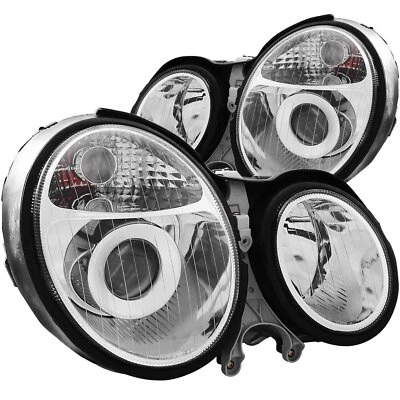 Anzo USA 121086 Projector Headlight Set Fits 99-02 E300 E320 E430 E55 AMG Foto 1 de 4