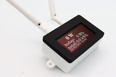 DX-DTU MAX für Hoymiles HMS/HMT Serie mit OpenDTU 2 Antennen 2,42" OLED-Display