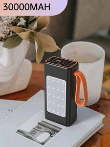 50000mAh Power Bank with Flashlight, 4-Output Portable Charger for Camping - Picture 1 of 31