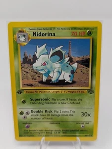 Nidorina 40/64 Jungle Regular First Edition - Picture 1 of 7