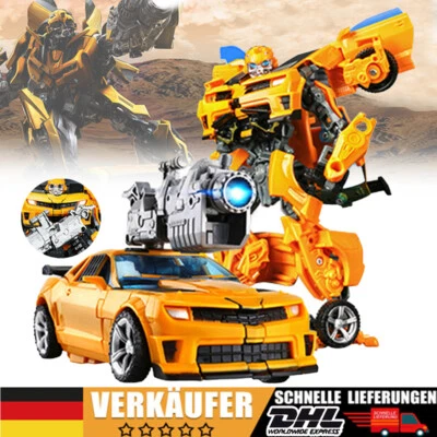 Kinder Transformer Bumblebee Roboter Flim Figur Auto Actionsfigur Spielzeug DHL - Bild 1 von 4