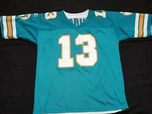 Dan Marino Miami Dolphins Jersey REVERSIBLE Mens 52 XL Starter #13 XL VTG - Picture 1 of 6