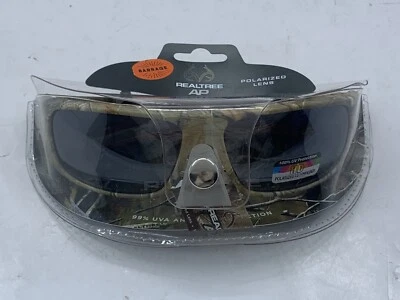 NEW - RealTree AP Barrage Camo Polarized Sunglasses W/case - Image 1 of 4