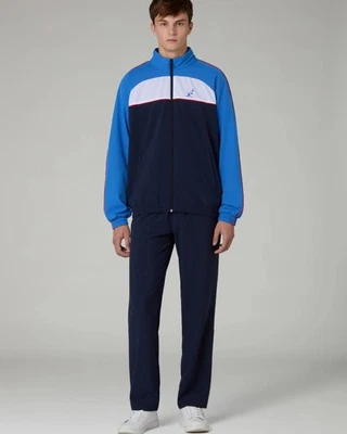  Voller TrainingsAnzug HERREN Australian Icon in Slam Blu Eclipse Made in Italy - Bild 1 von 4