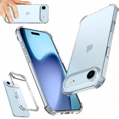 Funda protectora/protector de pantalla TPU delgada transparente a prueba de golpes para iPhone 17 Pro Max AIR Foto 1 de 4