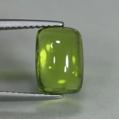 2,94 quilates_piedras preciosas sueltas_cabujón peridoto verde 100 % natural sin calefacción_Pakistán Foto 1 de 3