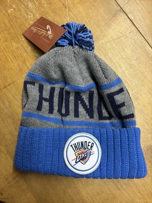 Oklahoma City Thunder Knit Sock Hats By Mitchell&Ness - Image 1 of 3
