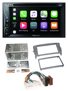 Pioneer MP3 USB DVD Bluetooth DAB 2DIN Autoradio für Toyota Auris 07-12 anthrazi - Bild 1 von 7