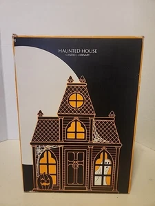Bath & Body Works Harry Slatkin Halloween Casa Infestata Candela Luminary 2010 - Foto 1 di 24
