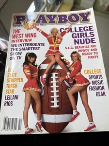 Vintage Playboy Magazine October 2001 - Excellent Condition - Mint Centerfold - Picture 1 of 2