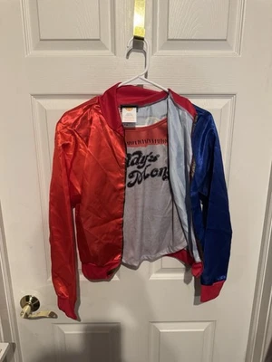 Rubíes Escuadrón Suicida Harley Quinn Disfraz Chaqueta y Camisa Adjunta Adolescente Talla OSFM Foto 1 de 4