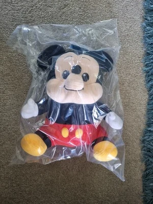 Disney Store Mickey Mouse Sensory Plush.  31cm. Cord and Foam. New with Tag. - Image 1 of 4