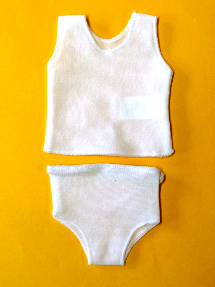 sous vêtements poupée ancienne d'environ 27 cm corps 21 cm "Bleuette" Rfe "A"