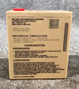 Bren-Tronics BB-2590/U Rechargeable Lithium Ion Battery - Picture 1 of 8