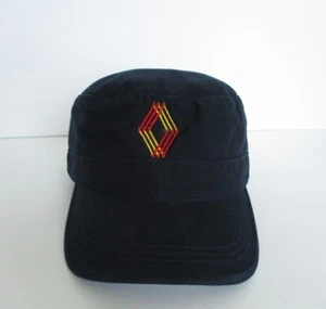 Decky Military Army HAT Adult OSFM Blue hoop loop Embroidered CAP Navy Twill Cap - Picture 1 of 12