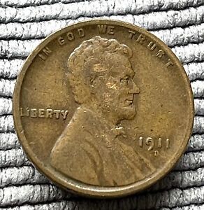 1911-D Lincoln Wheat Cent RPM Error Listed 1MM-003 Coppercoins