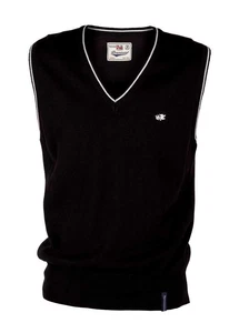 Duke London Men's Big Size Pure Cotton Sleeve Less Jumper/Tank Top 2XL - 6XL,