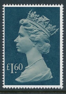 GB 1987 SG1026f PALE DRAB & GREENISH BLUE £1.60 DEFINITIVE FINE MINT MNH - Picture 1 of 1