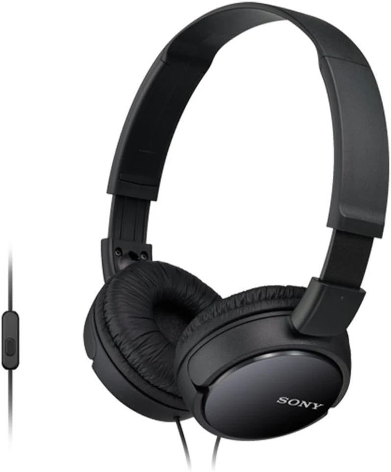 Cuffie Sony MDR-ZX110AP On-Ear Bianco Cablato alta qualità Audio Antigroviglio - Immagine 1 di 1