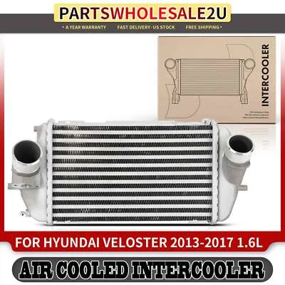 Intercooler de alumínio para Hyundai Veloster 2013 2014-2017 L4 1.6L turboalimentado - Imagem 1 de 4