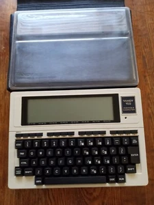 Vintage Tandy 102 Portable Computer With Case and Decksaver Cover - Picture 1 of 4