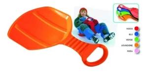 BOB NEVE SLITTINO PIATTELLO SNOW DISCO CUCCHIAIO PLASTICA GIOCO BAMBINI SLITTA - Foto 1 di 4