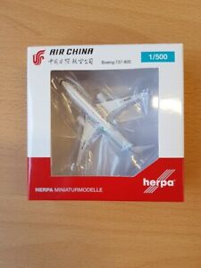 Herpa 533294 - 1/500 Air China Boeing 737-800 " Beijing Expo 2019 - New