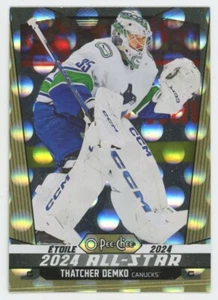 2024-25 O-PEE-CHEE Thatcher Demko GOLDEN TREASURES 1/1 - Picture 1 of 2