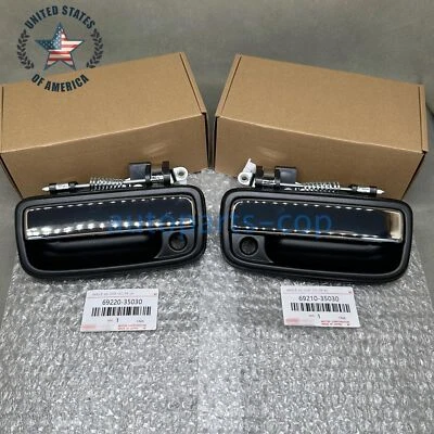 New! NEW Pair Front Outside Door Handle Outer For Toyota Tacoma 95-04 US - Изображение 1 из 4