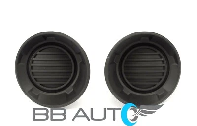 NEW FRONT BUMPER FOG LIGHT HOLE COVERS GRILLE SET FOR 2010-2013 CHEVROLET CAMARO - Image 1 of 4