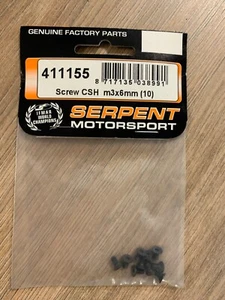 Serpent 411155 Schraube CSH m3x6mm (10) - Bild 1 von 1