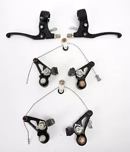 Vintage Lee Chi 707 A Cantilever Brakes & Levers MTB Bike Brakeset Front/Rear - Picture 1 of 10