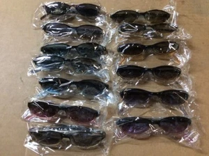 NEU SORTIERTE BOX SONNENBRILLEN SONNENBRILLEN SET 13 GLAS FARBIGE KLEINE GLÄSER - Bild 1 von 5
