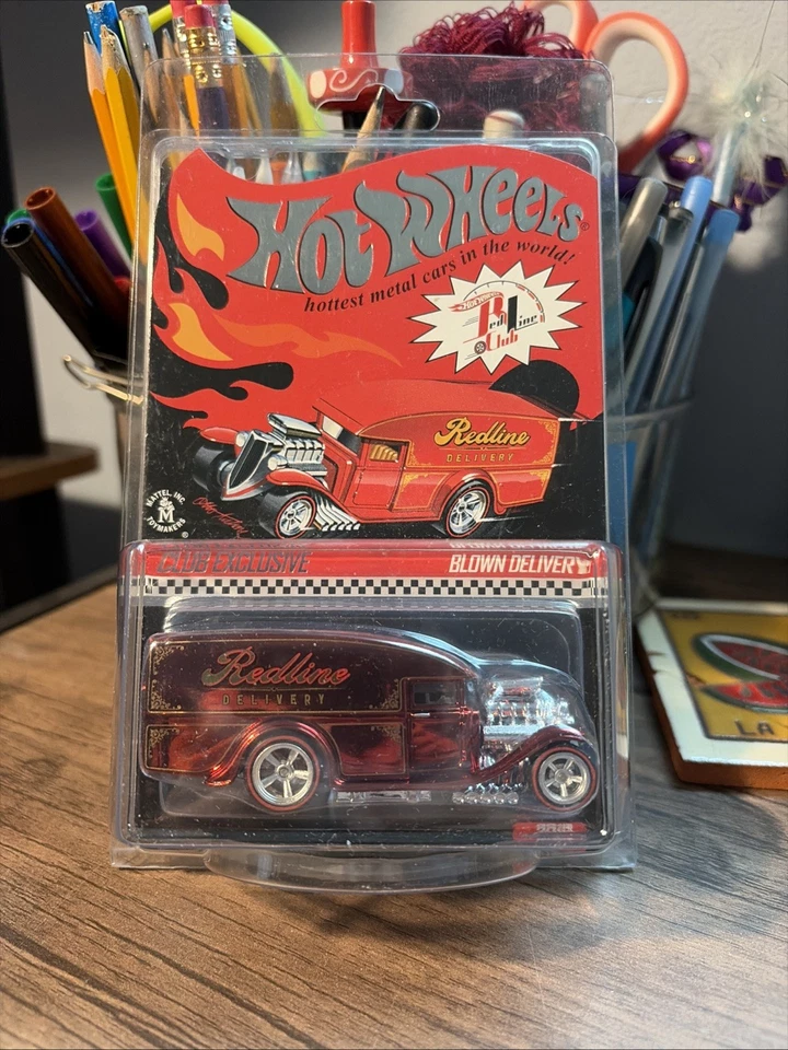 2010 Hot Wheels Red Line Club RLC эксклюзивный выпуск - доставка Blown No538/4000 - красный - Изображение 1 из 3