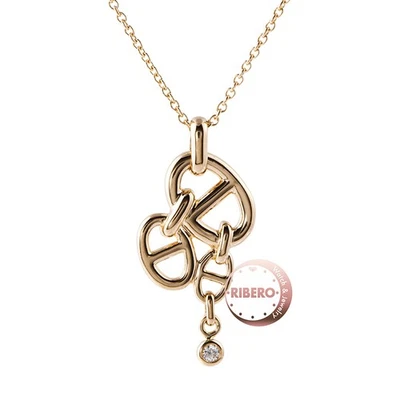 HERMES Anchene H109503B 00 Necklace Pendant Silver Silver925 Women - Image 1 of 4