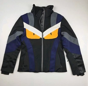 Fendi Bug Evil Eye Jacket Womans Made In Italy Ski Winter Size 40 - Bild 1 von 20