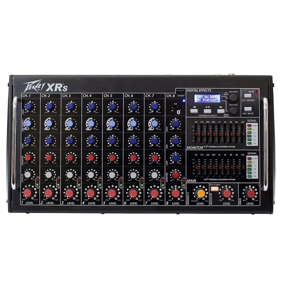 Peavey Xr-s 1000w 8 Channel Powered Mixer