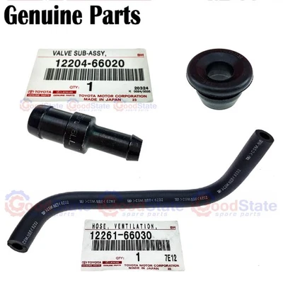 Genuine LandCruiser 105 Series FZJ 1FZ 4.5 Petrol PCV Valve Hose Grommet Kit - Image 1 of 4
