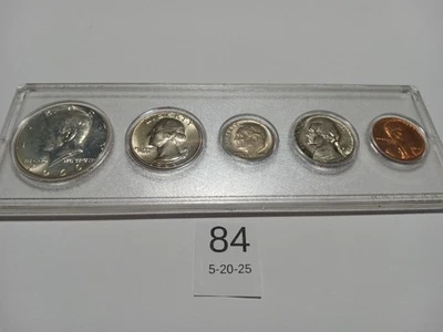1966 5 Coin Set 40% Silver Half-Dollar  in Whitman Holder - Image 1 of 4