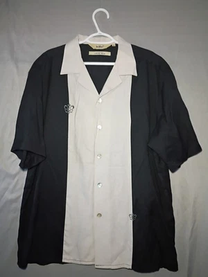 Da Vinci California Shirt Mens XL Charlie Sheen Series Bowling Rockabilly Camp - Image 1 of 4