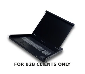 T1900-LED RARITAN 19" LED BACK-LITE KVM KONSOLE - Bild 1 von 1