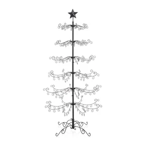 Ornament Aufsteller - 6' schwarz Schmiedeeisen Christbaumschmuck Halter - Bild 1 von 1