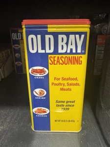 OLD BAY Seasoning, 16 oz - One 16 Ounce Fan-Favorite Tin Can of BAY... - Picture 1 of 2