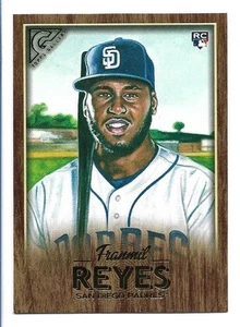 Franmil Reyes 2018 Topps Gallery Wood Rookie #16 - San Diego Padres RC - Picture 1 of 2