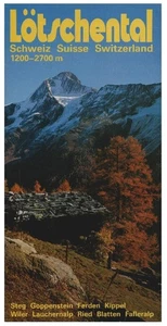 Lötschental Schweiz Suisse Switzerland 1200-2700 m [Werbeprospekt] Verkehrsbüro  - Bild 1 von 1